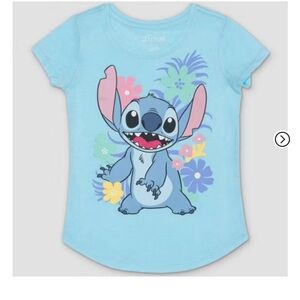 Disney Kids Lilo and Stitch Light Blue Tee XL